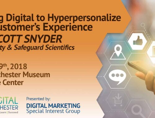 January 19th, 2018 – Digital Marketing Event with Dr. Scott Snyder!!